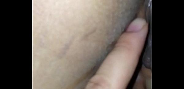  Fucking my wife wet pussy cumming trying to squirt hit juicy pussy fuck hot wife